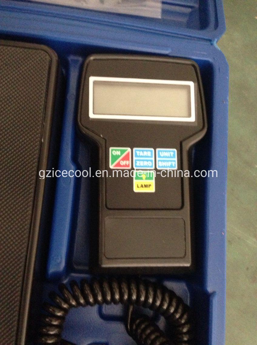 100kg Electronic Digital Refrigerant Charging Scale Rcs-7040 for Refrigeration and Air Conditioning