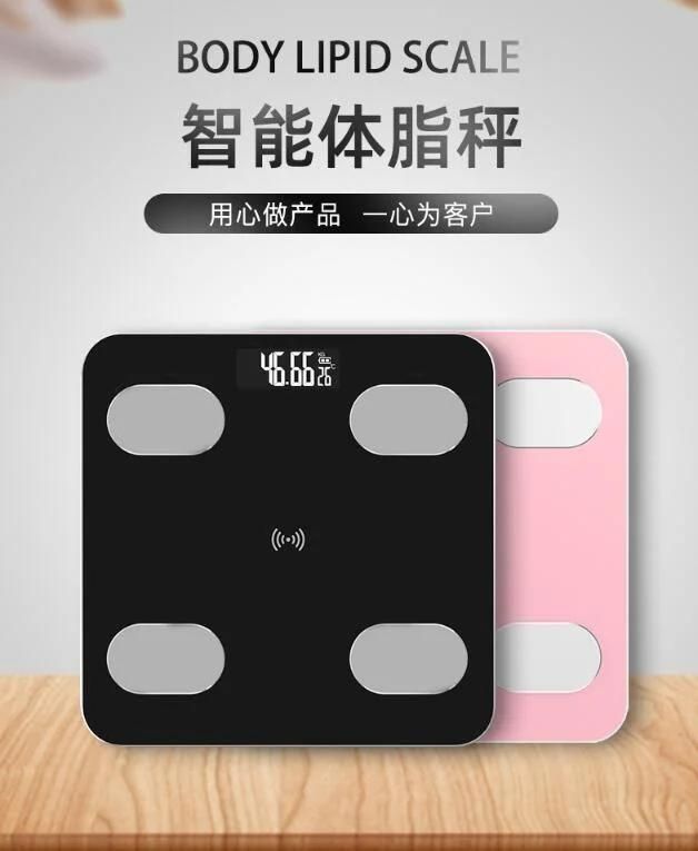 Bluetooth Smart Bathroom Muscle Fat Scale