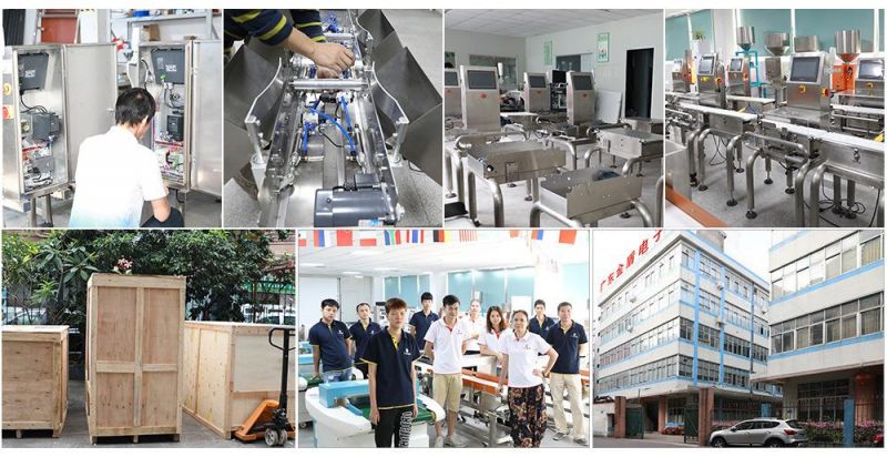Packing Line Use Automatic Conveyor Belt Check Weigher Weighing Scale Machine