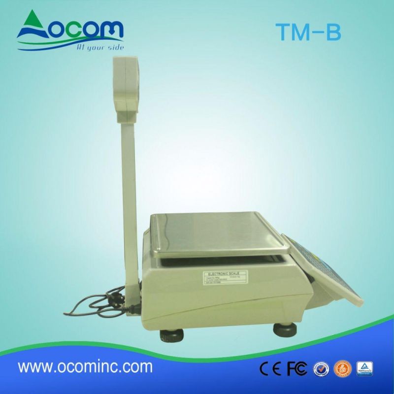 TM-B-E Electronic Price Computing Weighing Scale Ethernet Port