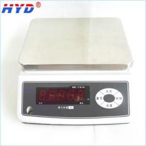 LCD Display Stainless Steel Plate Electronic Table Scale