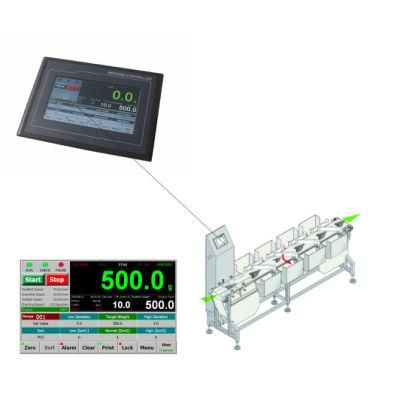 Supmeter DC24V Automatic Weighing Scale Check Weigher Controller for Food Processing with Conveyor Bst106-M10 (CK)