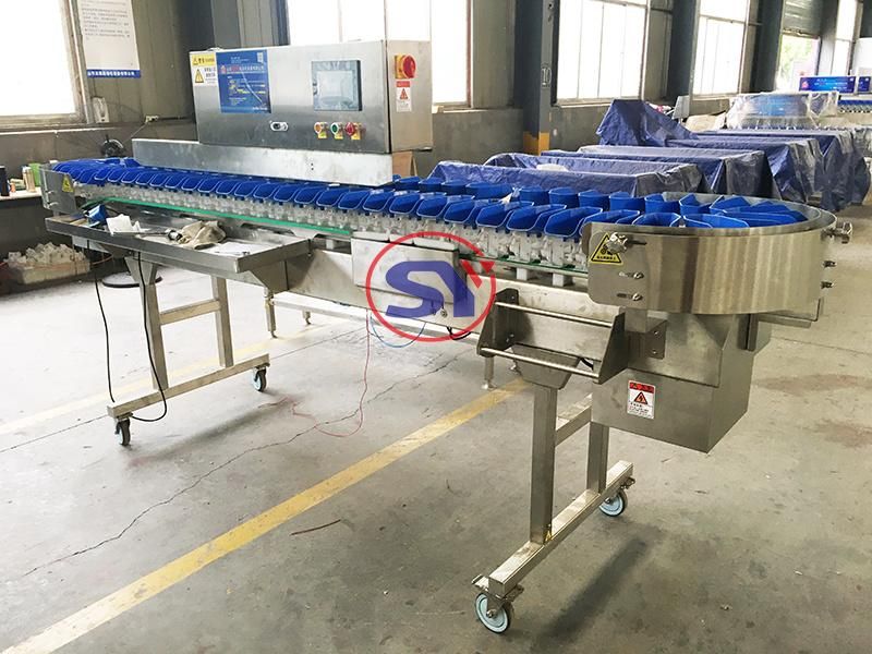 Fully Automatic Selection Weight Sorter Equipment for Classifying Fish Fillet Shrimp