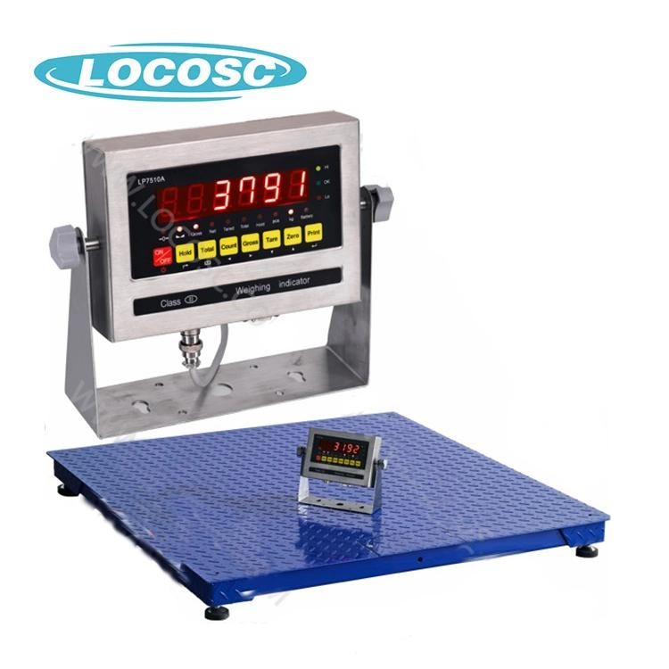 China Suppliers Platform Weighing Scale with Printer, Electronic Platform Scale