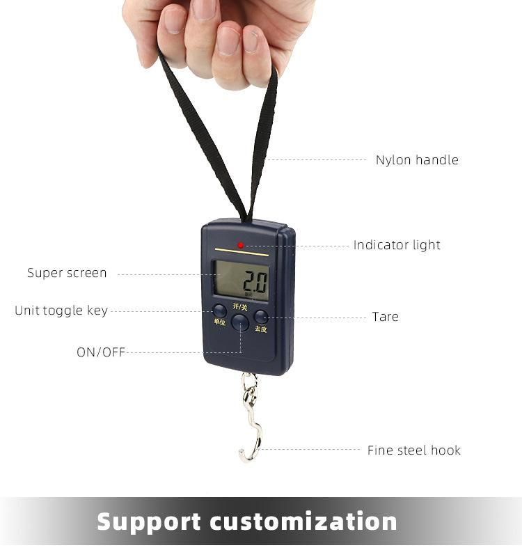 Design LCD Digital Fishing Hanging Luggage Scale