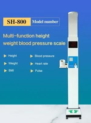 Blood Pressure Measuring Ultrasonic Weight and Height Machine Sh-800