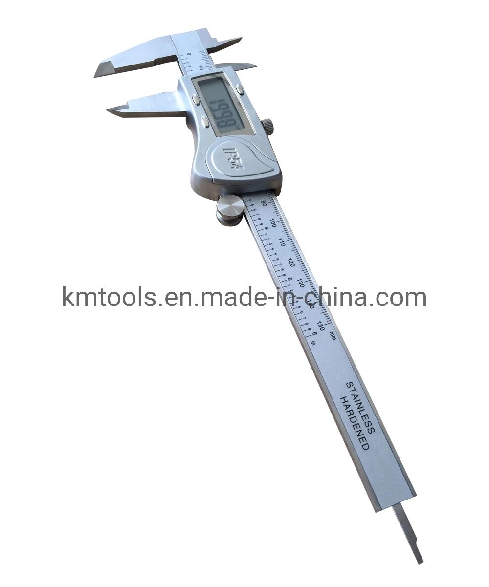 0-150mm/0-6′′ IP54 Digital Caliper with Metal Casing