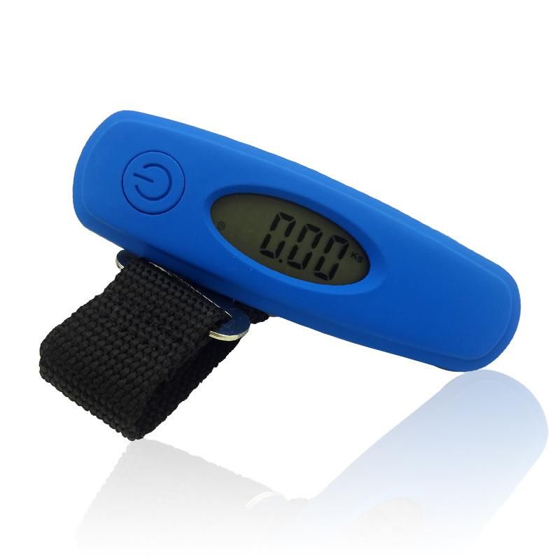 50kg 10g Digital Electronic LCD Portable Travel Scale with Strap