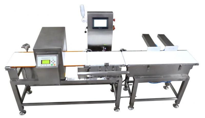 Cheap Checkweigher with Metal Detector Machine for Food Industry