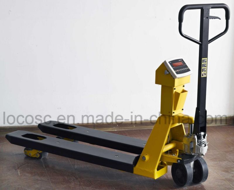 Forklift Manual Pallet Weighing Lift Truck Scale