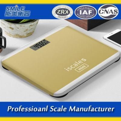 Tempered Glass Backlight 180kg 400lb Digital Voice Body Weighing Scale