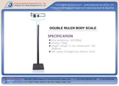 Mechanical Double Ruler Body Scale Health Scale Weight Scale
