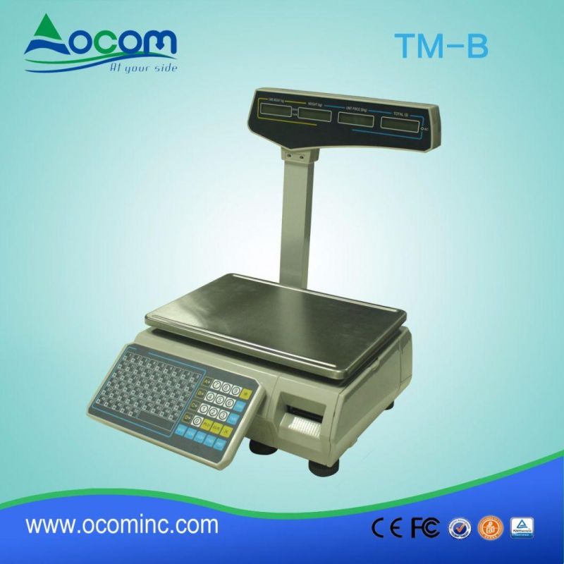 TM-B-E Electronic Price Computing Weighing Scale Ethernet Port