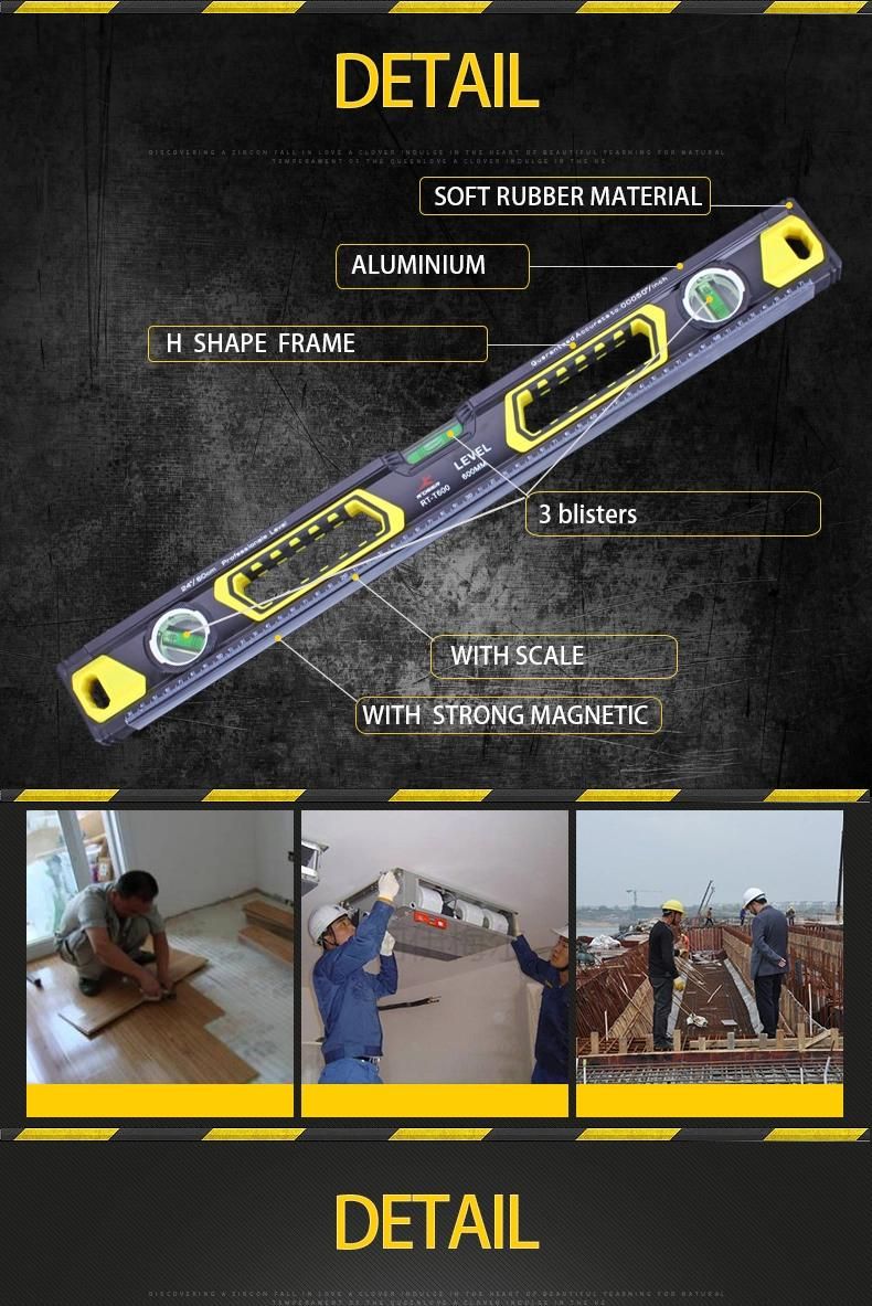 Aluminum Spirit Levels with Scale