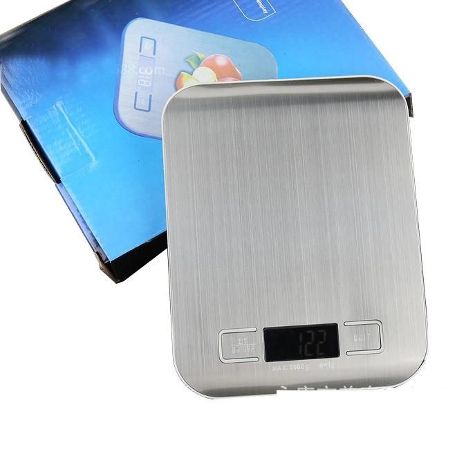 Stainless Steel Kitchen Scales 5kgs/1g 3kgs/1g PT-238