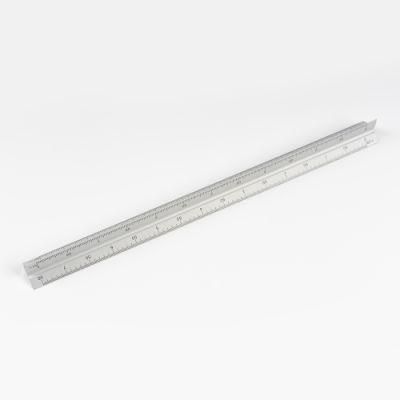 12&quot; 300mm Aluminum Alloy Triangular Scale Ruler