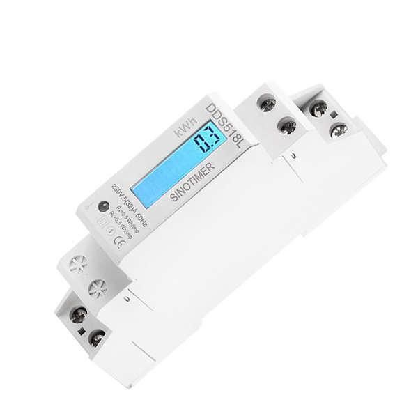 5-32A 110V High Precision Liquid Crystal Backlight Single-Phase Guideway Watt-Hour Meter I204975A2