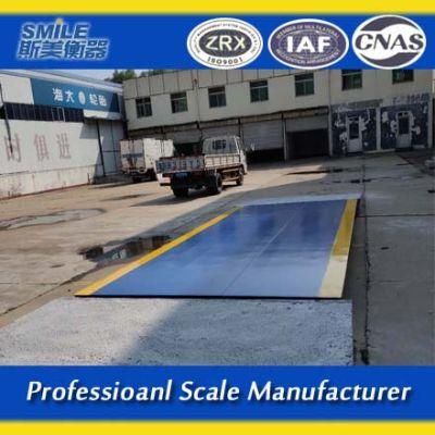 Track Weigh Bridge 50t 60t 80t Truck Scale Weighbridge with Guard Rails