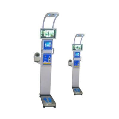 Digital Coin Operated Blood Pressure and Fat machine Height Weight Scale