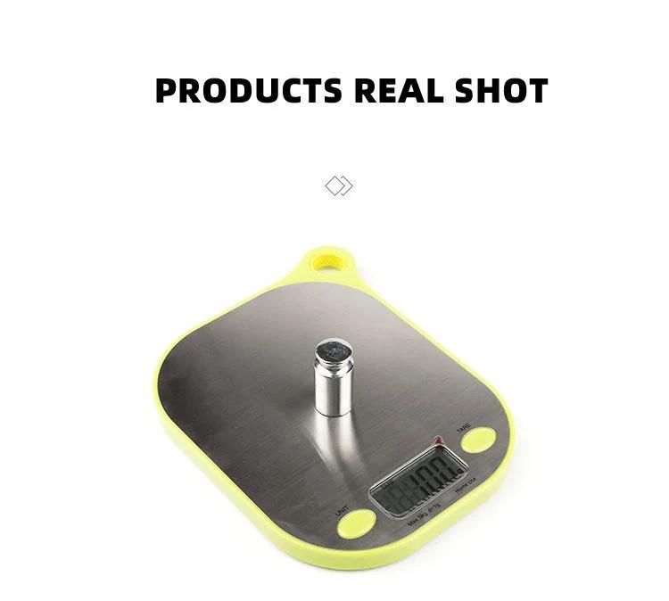 Ultra Thin Stainless Steel Kitchen Scale Food Scale Baking Scale
