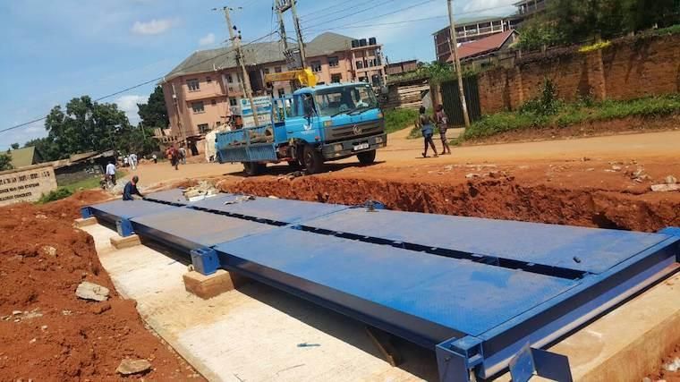 100 Ton in Motion Platform Weighbridge Truck Weigh Scale