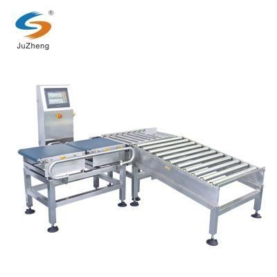 Juzheng 20kg in Line SUS 304 Customized Checkweigher Manufacturer with Roller Conveyor