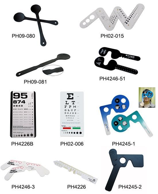 Multi-Function Plastic Ruler - Test Pupil Distance