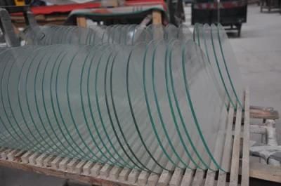 Supply Round Shape Tempered Glass Diameter 260-330mm Directly From Factory