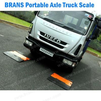 Portable &amp; Moveable 30t, 40t, 50t Dynamic Weighing Heavy Duty Portable Truck Axle Scale