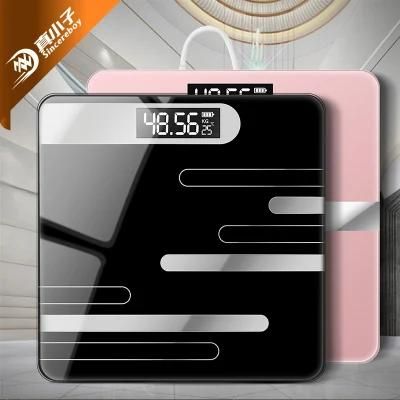 High Quality Hotel Bathroom Digital Platform Weighing Body Scale