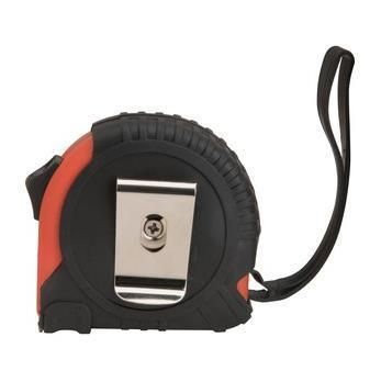 Newest Red and Black ABS Rubberized Tape Measure