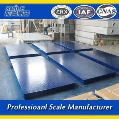 1X1m 1 Ton Industrial Digital Platform Floor Scale with 4mm Platfrom