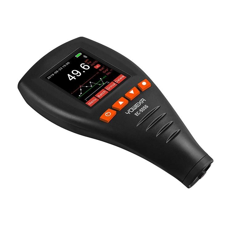 Ec-555s Color Display Paint Thickness Gauge for Car