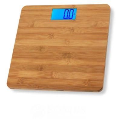 Eco-Friendly High Accuracy 180kg Smart Personal Electronic Digital Body Bamboo Bathroom Weight Scale