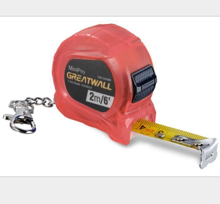 Mini ABS Housing Tape Measuring with Stop Button