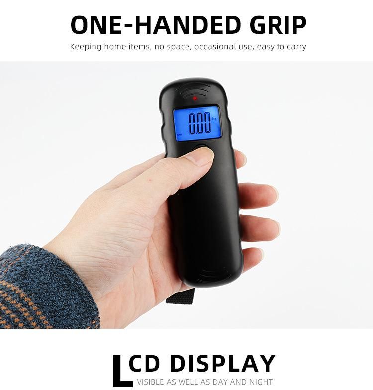 Portable Digital Electronic 40kg Hanging Luggage Scale for Travel