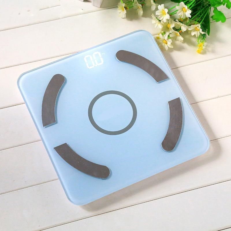 180kg/100g High Quality Electronic Tempered Glass Bluetooth Body Bathroom Digital Scale