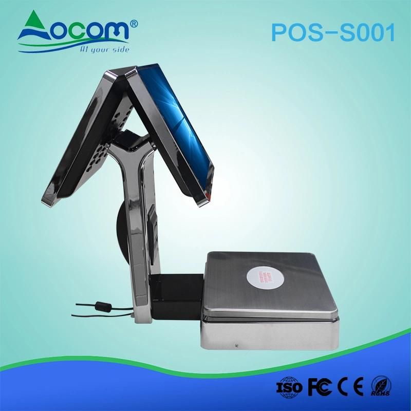 POS System Touch Electronic Weighing Scale Printer Barcode Scale