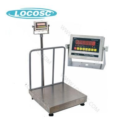 Electronic Digital Glass Industrial Weighing Bench Platform Scale