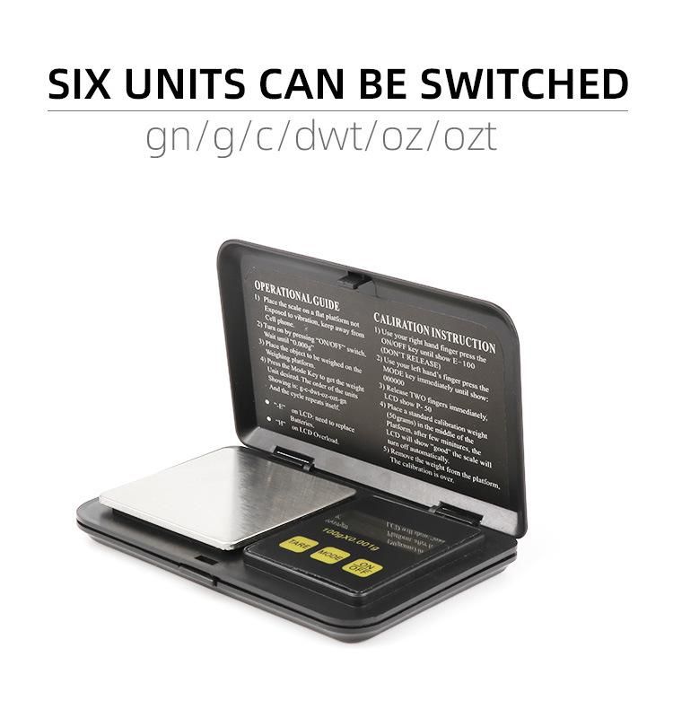 100g High Quality Digital LCD Display Pocket Weighing Scale