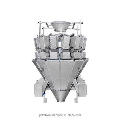 14 Hoppers Multihead Weigher for Noodle Weighing Packaging Machine