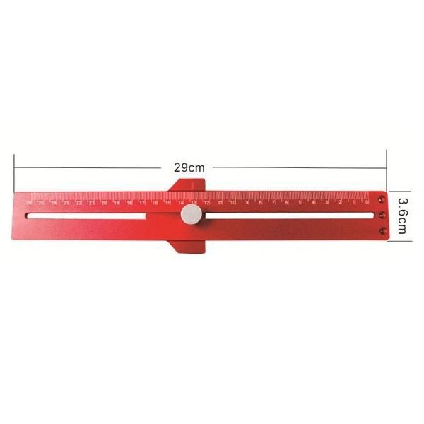 Woodworking Scribing Ruler Woodworking Scribing Device 45 Degree Angle Scribing Vertical Scribing Ruler