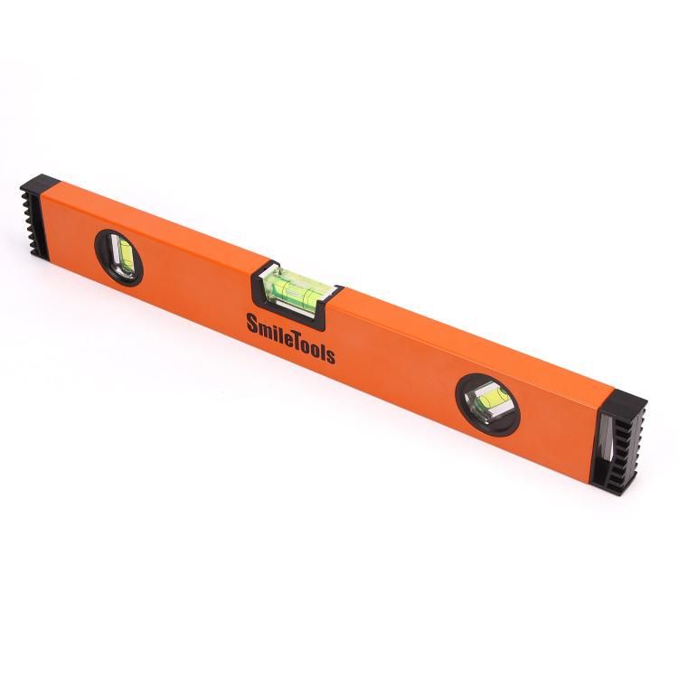 Wholesale Heavy Duty Aluminum Spirit Level Orange Custom Logo Accuracy 0.5mm Spirit Bubble Level