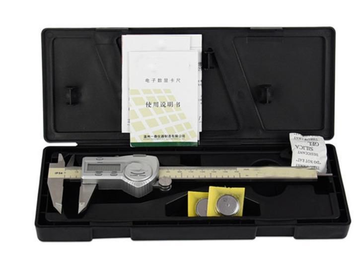 Digital Inside Groove Caliper Stainless Steel Metal Case Digital Vernier Calipers