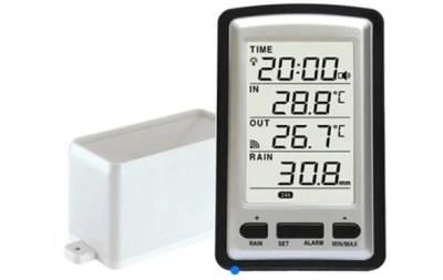 Precise Wireless Rain Gauge with Rcc Indoor/Outdoor