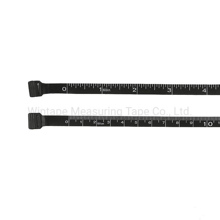 Cool Design Promotional Round Fashionable Black Tape Measurement (RT-138)