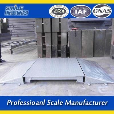 Scales Two Folding Access Ramps Floor Hugger Electron Scale