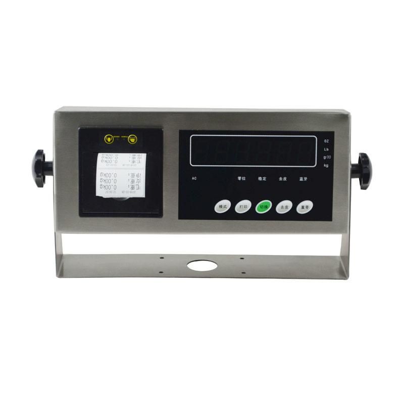 Stainless Steel Weighing Indicator with Label Printer