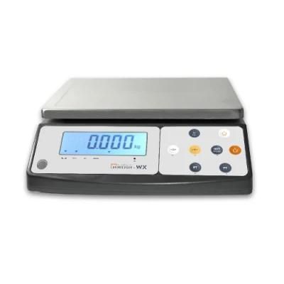 Portable OIML 6kg 30kg Electronic Table Top Loading Weighing Scales