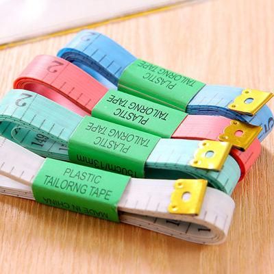 150cm Clothing Tailor Measuring Tape Clear Printing for Body Fabric Sewing Tailor Cloth Small Tape